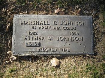 Johnson, Esther Mae gravesite