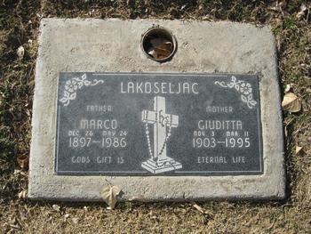Lakoseljac, Marco gravesite