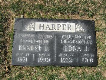 Harper, Ernest E. gravesite
