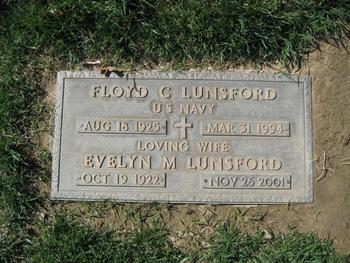 Lunsford, Evelyn M. gravesite