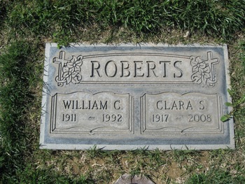 Roberts, Clara S. gravesite