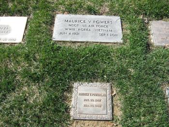 Powers, Maurice Vincent gravesite