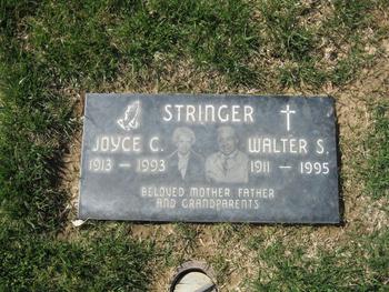 Stringer, Walter Samuel gravesite