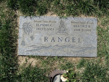 Rangel, Elpidio C. gravesite
