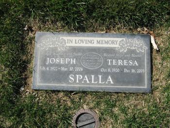 Spalla,   Joseph gravesite