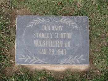 Washburn, Jr Stanley Clinton gravesite