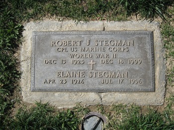 Stegman, Robert J. gravesite
