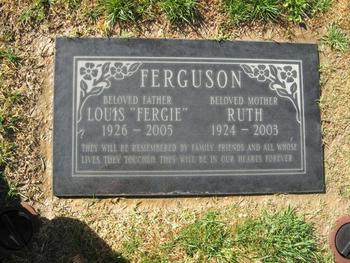 Ferguson, Ruth gravesite