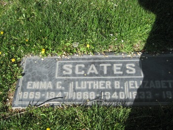 Scates,   Emma Catherine gravesite