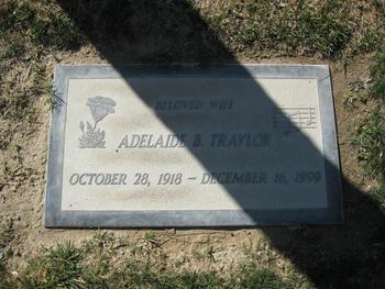 Traylor, Adelaide B. gravesite