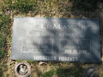 LeMay, Irene L. gravesite