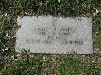 Alviso, Milton gravesite