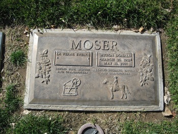 Moser, Myron Donald gravesite