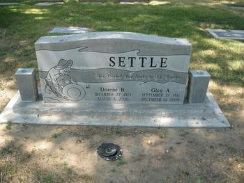 Settle,   Glen Allen gravesite