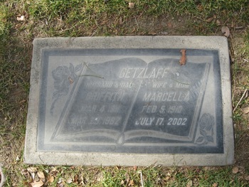 Getzlaff, Marcella gravesite