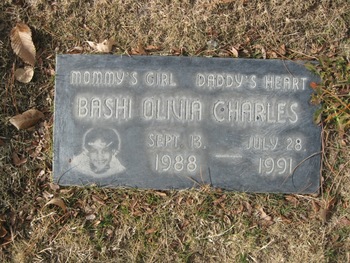 Charles,   Bashi Olivia gravesite