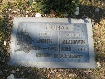 Duhart, John Mike gravesite