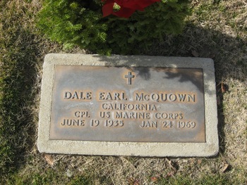 McQuown, Dale Earl gravesite