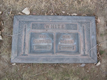 White, Cordie gravesite