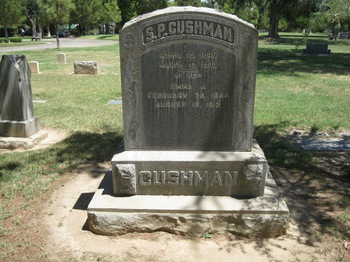 Cushman, Julia Emma gravesite