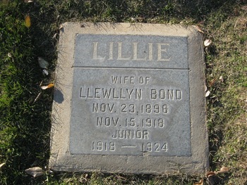 Bond, Lillie M. gravesite
