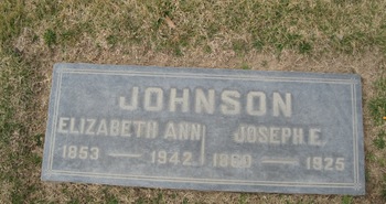 Johnson, Joseph E. gravesite