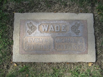 Wade, Michael A. gravesite