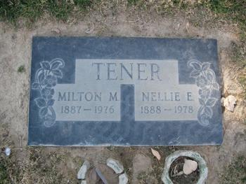 Tener, Nellie E gravesite
