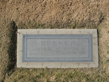 Becker, Joseph Carl gravesite