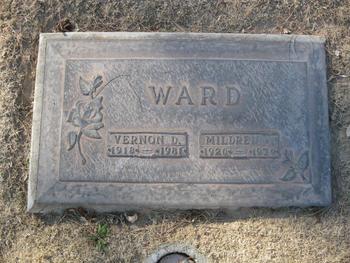 Ward, Mildred Virginia gravesite