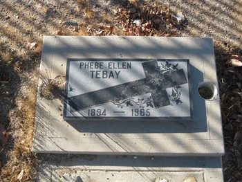 Tebay,   Phebe Ellen gravesite
