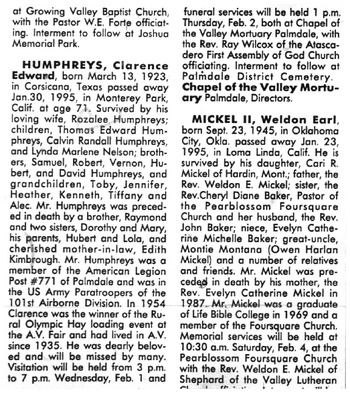 Humphreys,   Clarence Edward gravesite