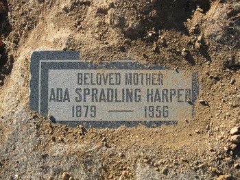 Harper,   Ada gravesite