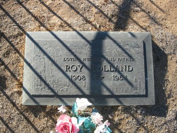 Holland, Roy gravesite