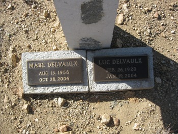 Delvaulx,   Marc gravesite
