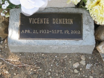 Demerin, Vicente gravesite