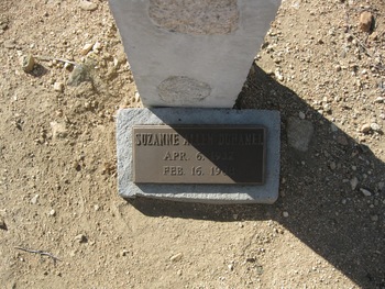 Duhamel, Suzanne Allen gravesite