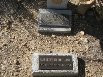 Eaton, Elizabeth Marie gravesite