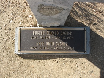 Gagner, Eugene Edward gravesite
