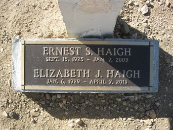 Haigh,   Ernest S. gravesite