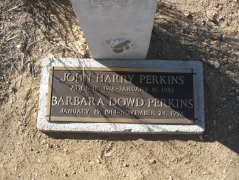 Perkins, Barbara Dowd gravesite