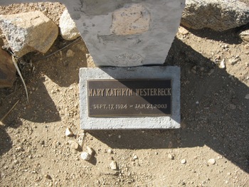 Westerbeck, Mary Kathryn gravesite